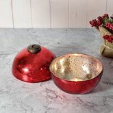 Dazzle candleholder red