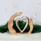 Ivy heart table décor small