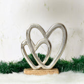 Ivy 2 heart table décor