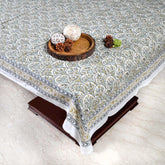 Earthy block print table cover 20% Off