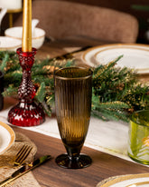 Norma Long Wine Glass Charcoal