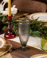 Norma Long Wine Glass Smoke
