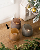 Indus Candleholder Amber