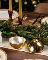 Dazzle Lid Candleholder Golden