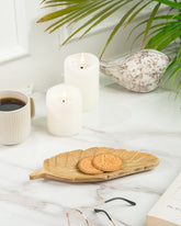 Lyra Leaf Tray Natural