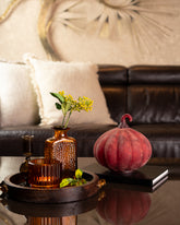 Ara Glass Pumpkin Red