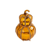 Ara 2 Stacked Glass Pumpkin