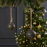 Cedar Belly Ornament Black L