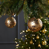 Radiance Rustic Etched Ornament S