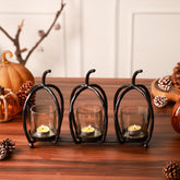 Harvest Halloween 3 Candleholder