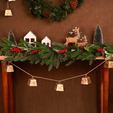 Blitzen Square Bell Garland