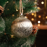 Snowflake Ornament Smoke L