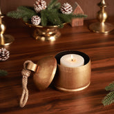 Blitzen Rustic Lid Bell Jar S