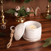 Blitzen Bell Lid Jar White L