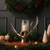 Nordelle antler pillar candleholder