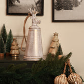 Blitzen reindeer bell white L