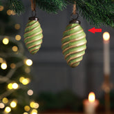 Terra pine ornament green L