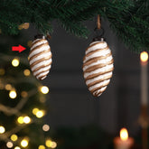 Terra pine ornament white S