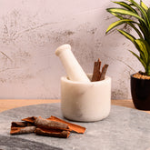Orchid mortar and pestle