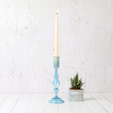 Wisteria Candleholder Blue L - 50% Off