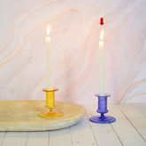 Vera candleholder blue
