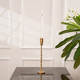 Inej candleholder gold S 20% Off