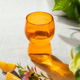 Evara drinking glass coral L