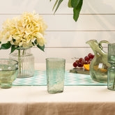 Nina drinking glass green L