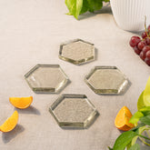Aria hex coaster S/4