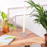 Mira Candleholder B Clear