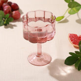 Daisy Wine Glass Pink S
