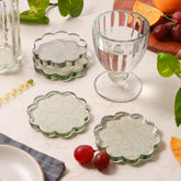 Daisy Coaster Clear S/4