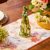 Easter Glass Bunny Green