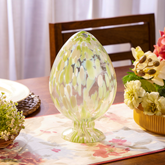 Honey Glass Easter Egg Green L