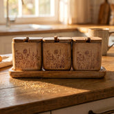 Nida Spice Jar S/3