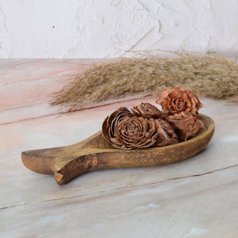 Cedar fish tray small