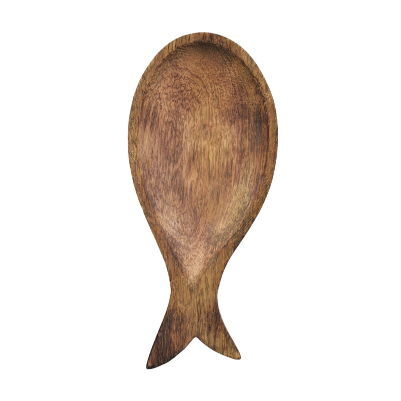Cedar fish tray large