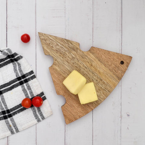 Cedar cheese platter