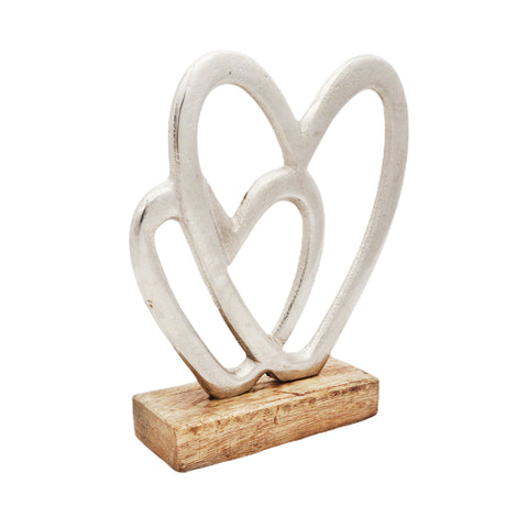 Ivy 2 heart table dÃ©cor