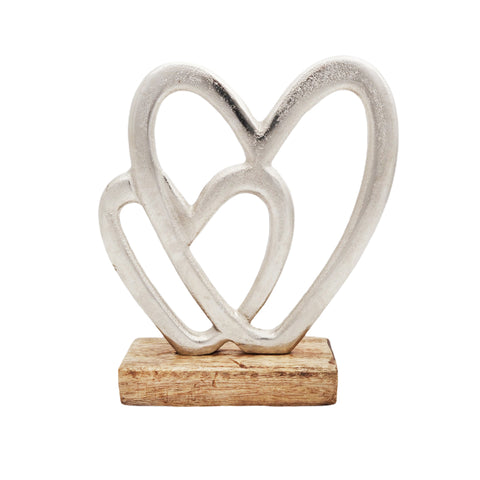 Ivy 2 heart table dÃ©cor