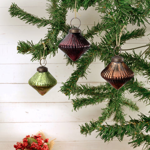 Russet ornament set B
