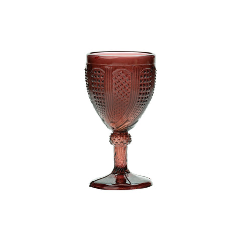 Norma Wine Glass Burgandy