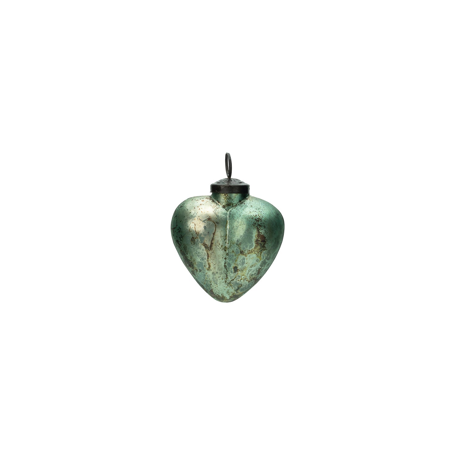 Cupid Heart Ornament Blue