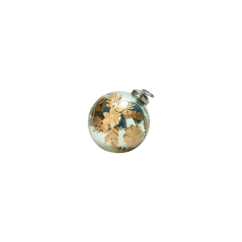 Snow Ball Ornament Silver