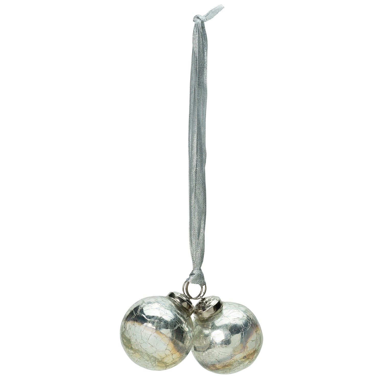 Tinsel Ball Ornament Bunch