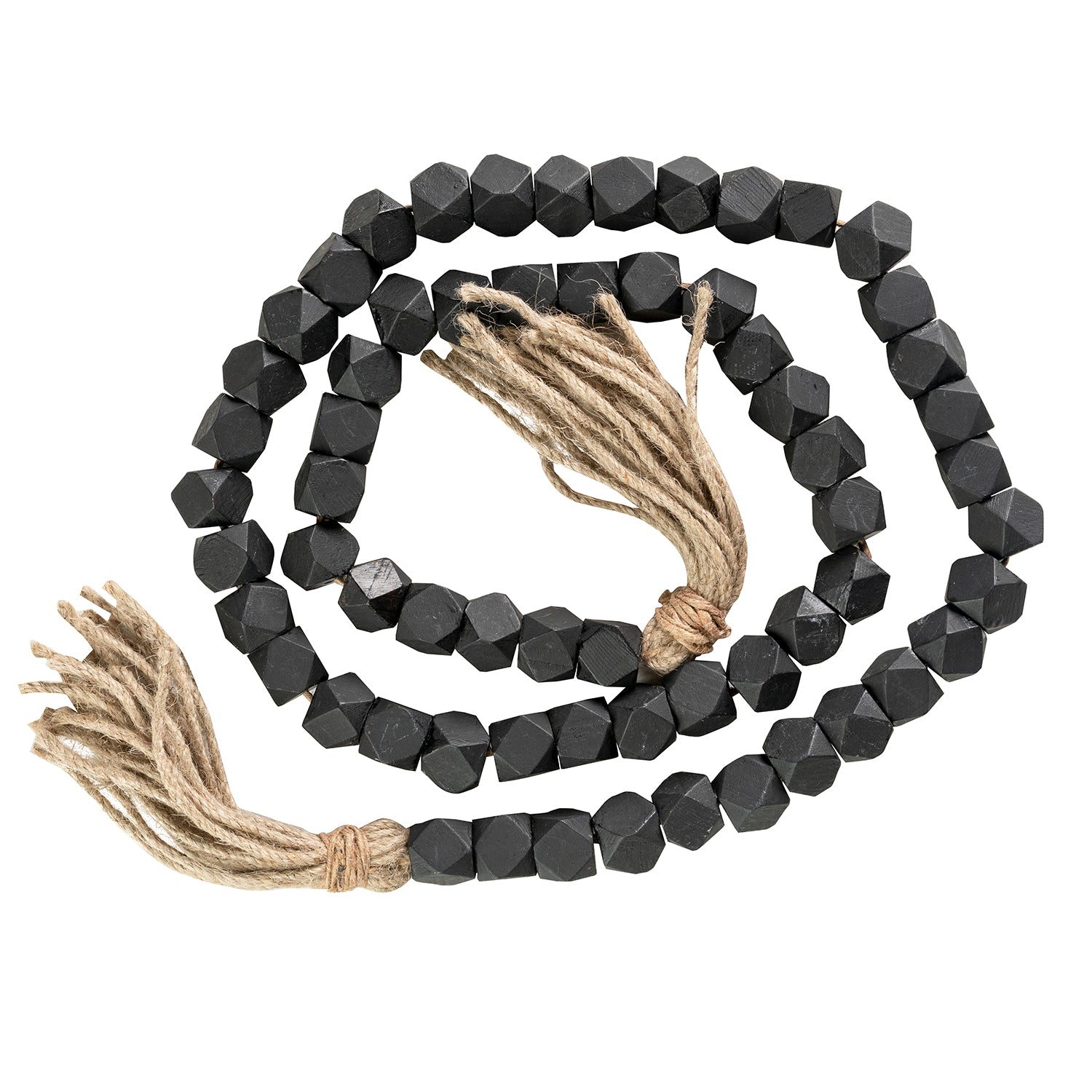 Indus Beaded Garland Black
