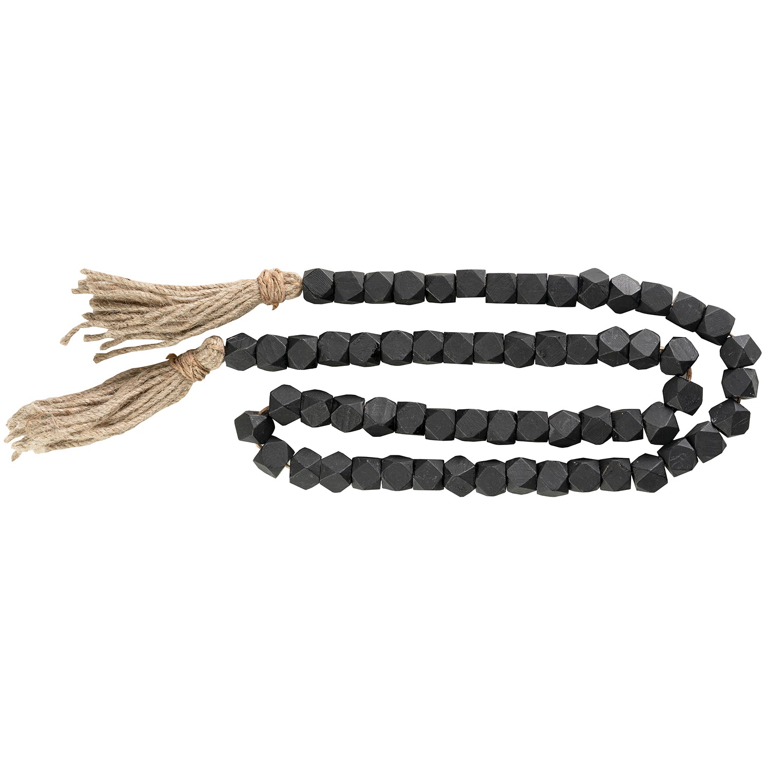 Indus Beaded Garland Black