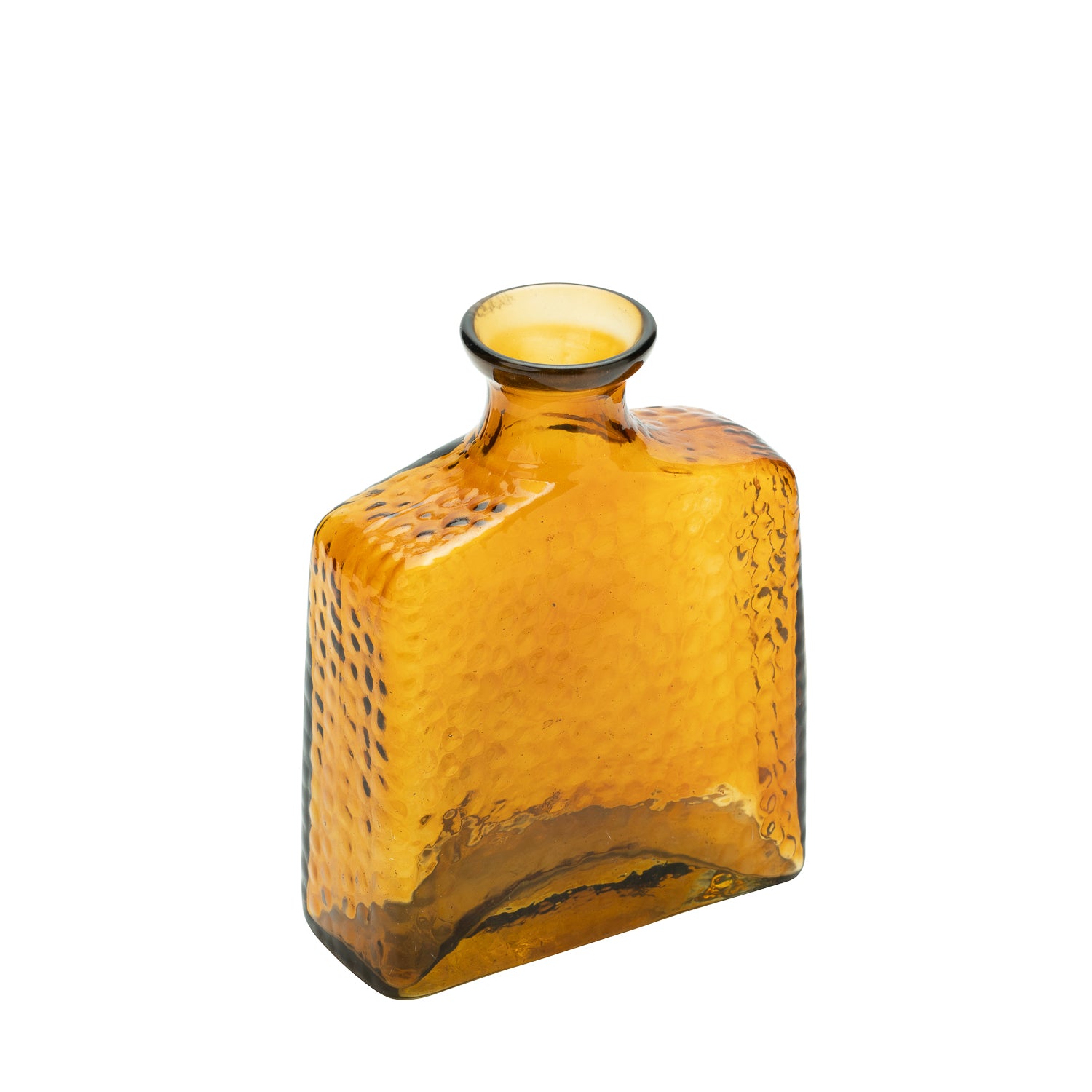 Norma Bud Vase Amber L