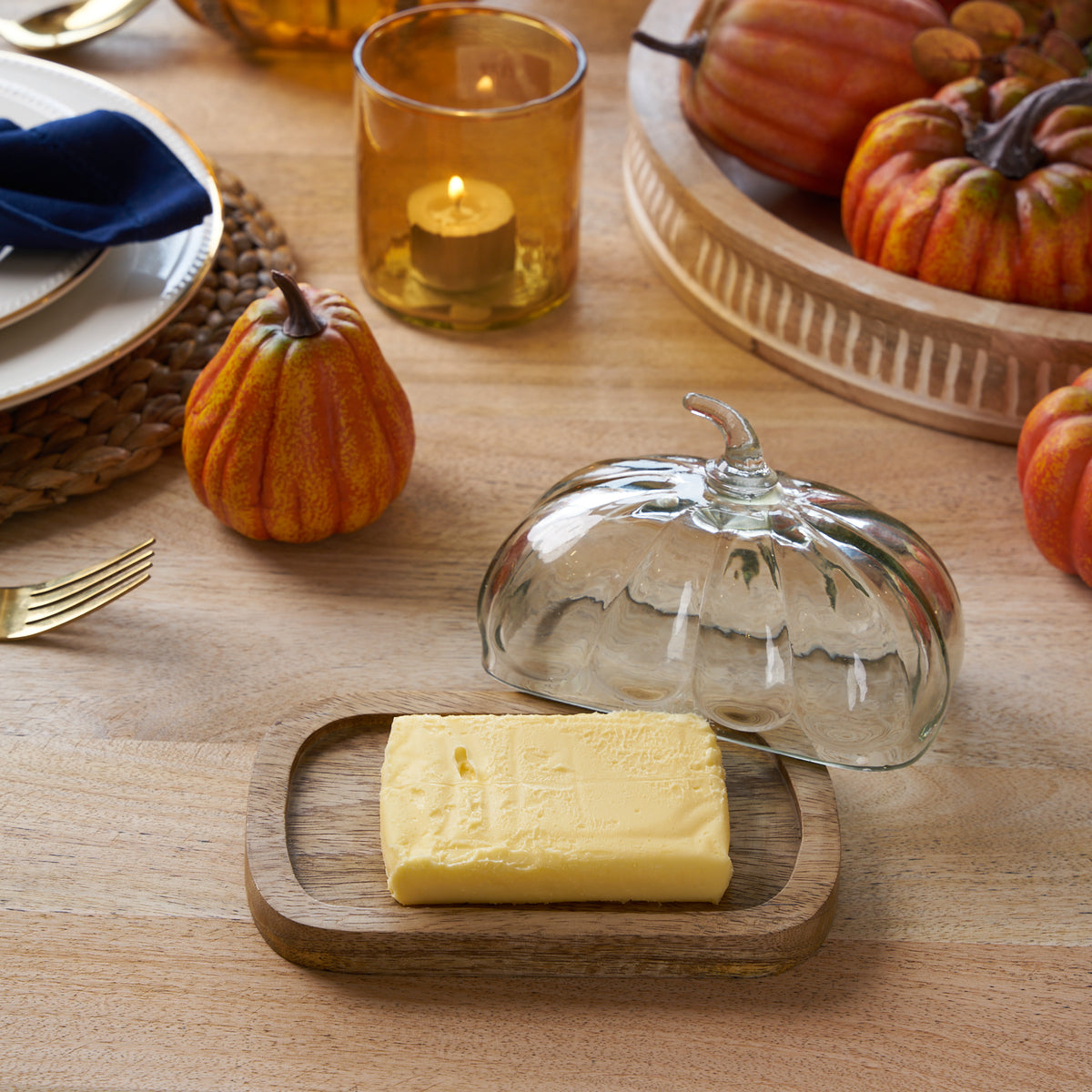 Irene Pumpkin Butter Dish
