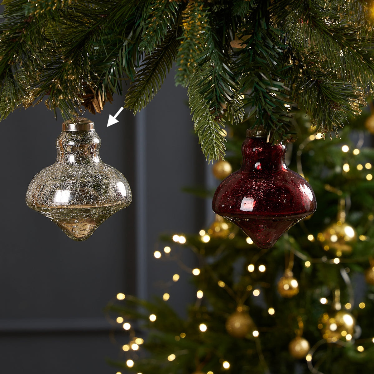 Radiance Ornament Silver